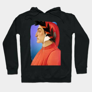 Italian Poet Dante Alighieri illustration Hoodie